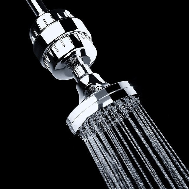 10-15 Layer Activated Carbon Bathroom Shower Filter Bathing Water Filter Purifier Water Shower Set, Activated Carbon Filter