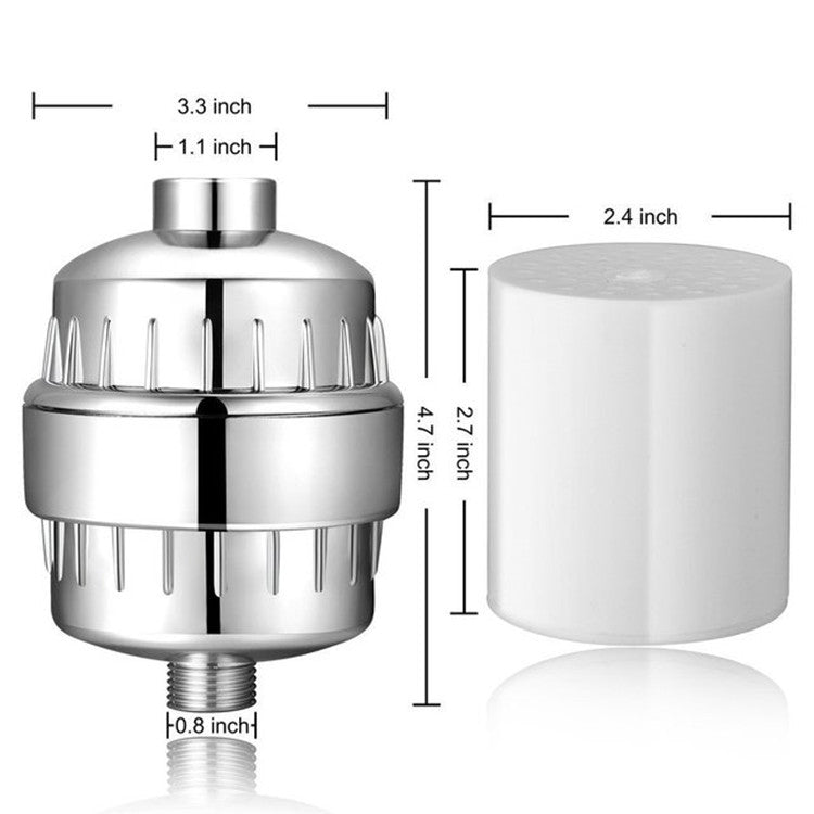 10-15 Layer Activated Carbon Bathroom Shower Filter Bathing Water Filter Purifier Water Shower Set, Activated Carbon Filter