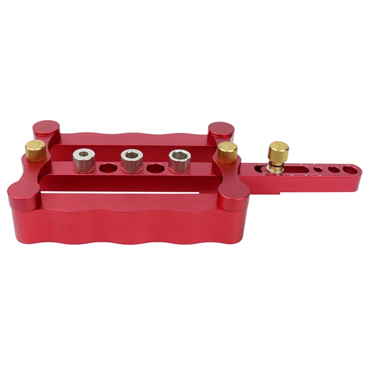 Woodworking Punching Locator Vertical Triple Hole Straight Hole Opener Dowel