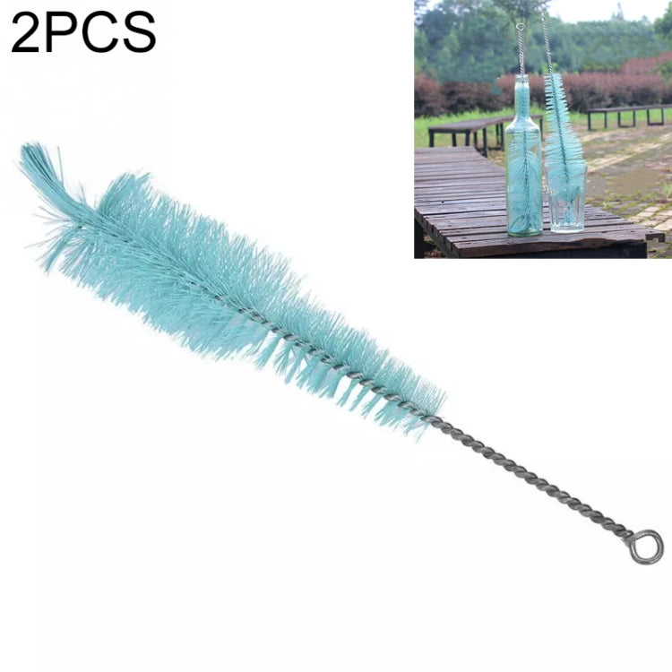 2 PCS Nylon Silk Bottle Brush with Long Thin Brush, Bottle Brush