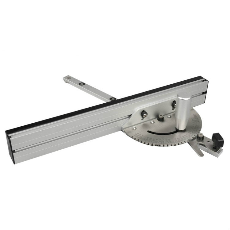 Woodworking Pusher Slide Ruler Woodworking Table Saw Measuring Tool, Single Tenon, Aluminum Handle, Copper Handle, Aluminum Handle + Tenon, Aluminum Handle + Tenon + Limit, Copper Handle + Tenon + Limit, Aluminum Handle + 450mm ＋ Limit                 ...