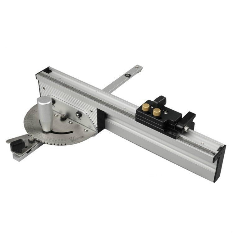 Woodworking Pusher Slide Ruler Woodworking Table Saw Measuring Tool, Single Tenon, Aluminum Handle, Copper Handle, Aluminum Handle + Tenon, Aluminum Handle + Tenon + Limit, Copper Handle + Tenon + Limit, Aluminum Handle + 450mm ＋ Limit                 ...