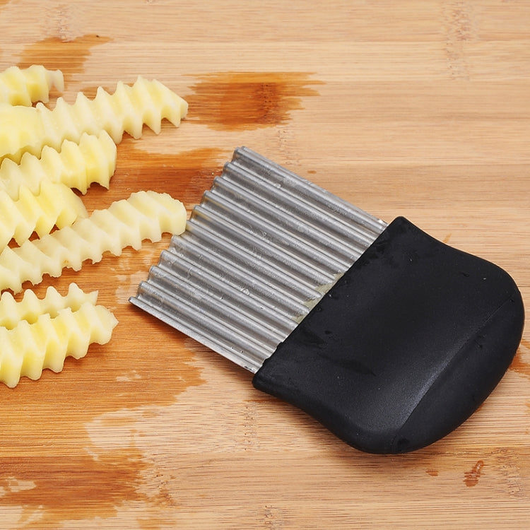 LsCook French Fries Cut Stainless Steel Saw Blade Serrated Cutter Fruit and Vegetable Tools Wave Knife Kitchen Equipment Accessories, Style 3
