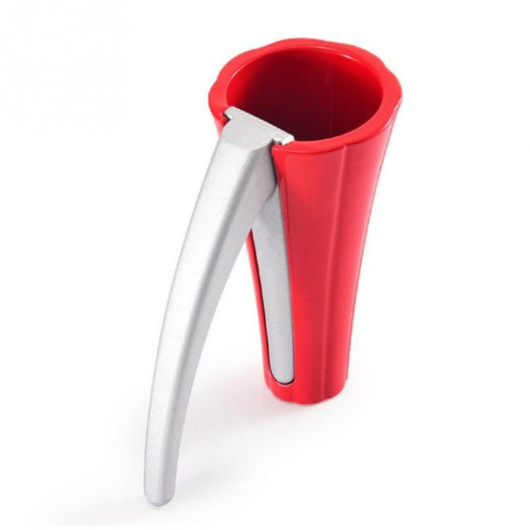 Zinc Alloy Funnel Shape Nut Nutcracker Sheller Walnut Opener Cutter Clamp Plier Kitchen Tools gadgets, Funnel Shape Red, Funnel Shape Black