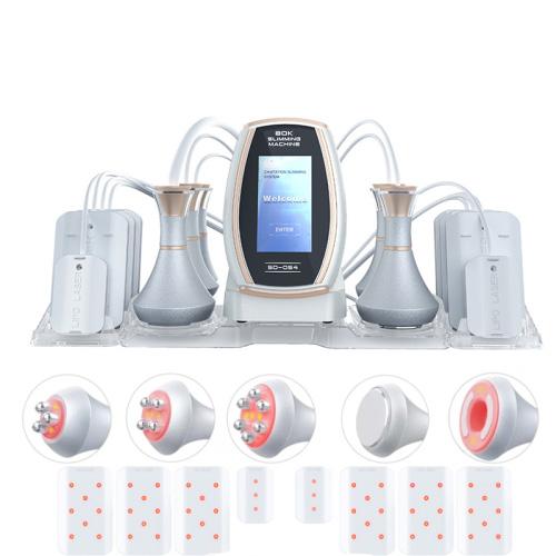 6 In 1  80K Ultrasonic Cavitation Vacuum Radio Frequency Lipo Laser Slimming Machine, US Plug, EU Plug, UK Plug, AU plug