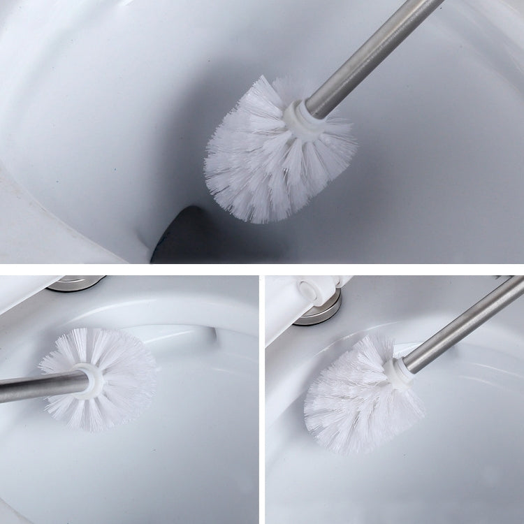 Bathroom Cleaning Brush Creative Stainless Steel Toilet Brush, Stainless Steel Toilet Brush