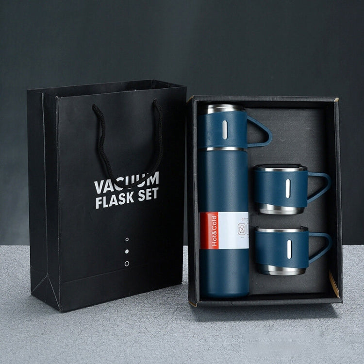 500ml 304 Stainless Steel Thermos Cup Portable Business Tea Cup,Spec:, Gift Box Set