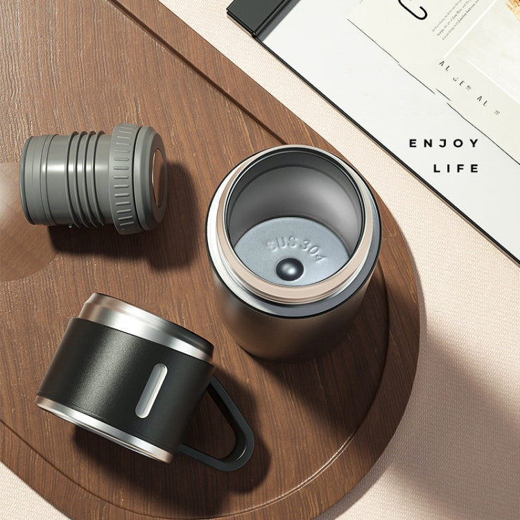 500ml 304 Stainless Steel Thermos Cup Portable Business Tea Cup,Spec:, Gift Box Set