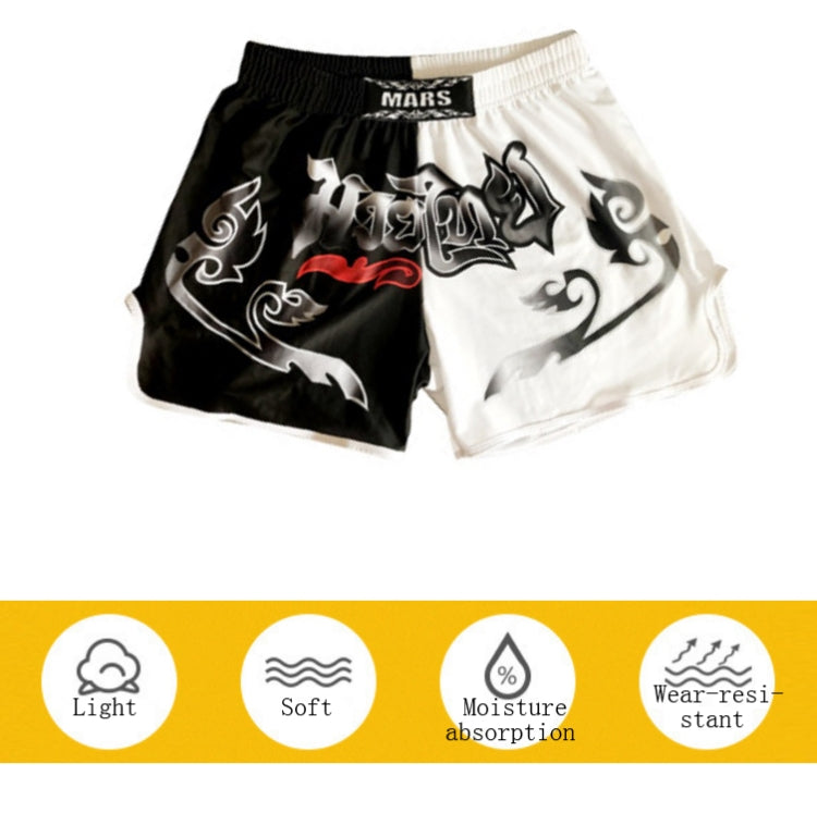 MARS Fighting/MMA Training Fitness Quick-Drying Pants Running Shorts, XXXL, XXXXL, S