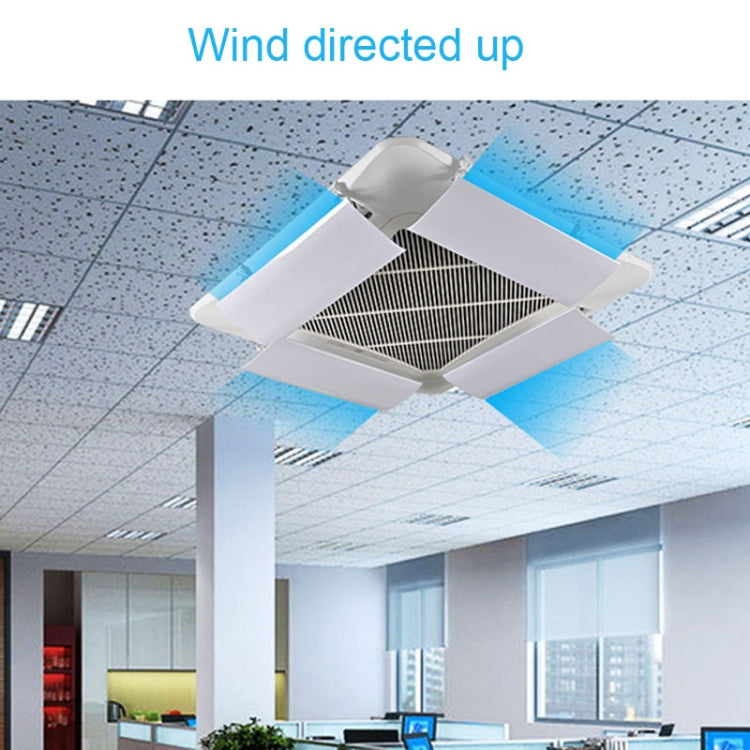 Single Piece Central Air Conditioning Wind Deflector Shield Air-Conditioning Anti Direct Blowing Wind Deflector Board, 40cm, 54cm, 86cm, 94cm, 112cm