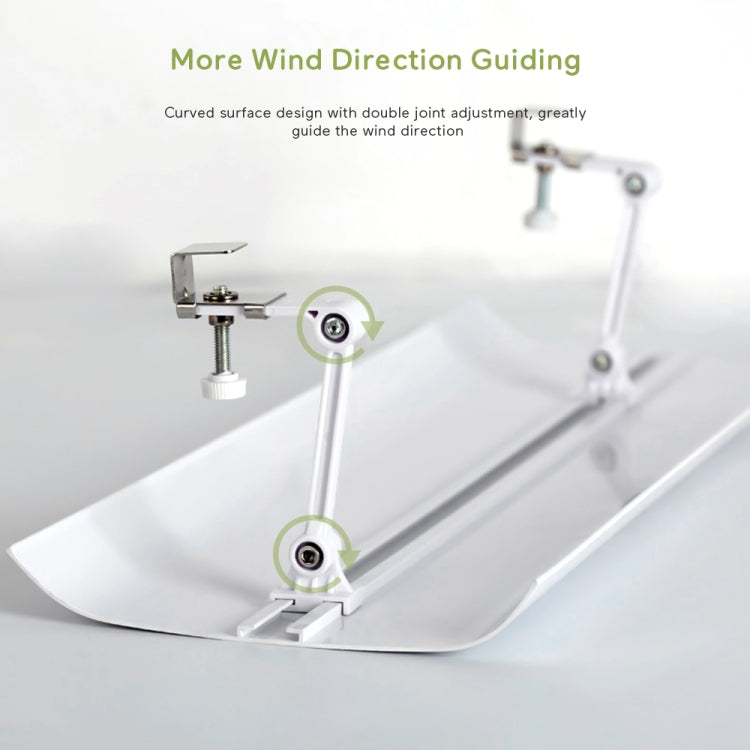 Single Piece Central Air Conditioning Wind Deflector Shield Air-Conditioning Anti Direct Blowing Wind Deflector Board, 40cm, 54cm, 86cm, 94cm, 112cm