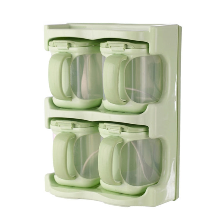 Plastic Seasoning Box Multi-purpose Combination Seasoning Rack Kitchen Supplies, One Grid, Two Grid, Three Grid, Four Grid