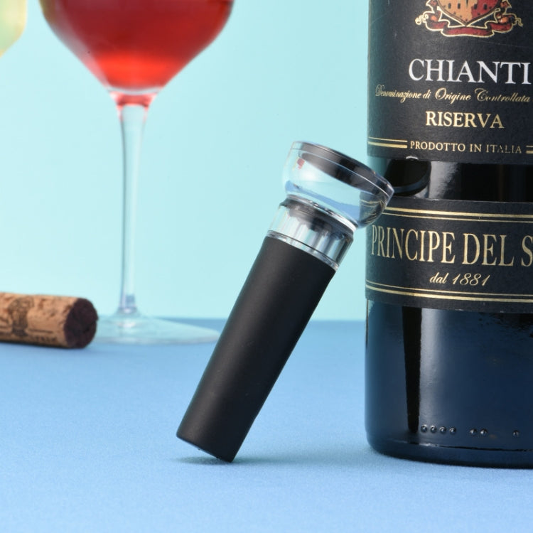 Metal Dust-Proof Sealed Vacuum Wine Bottle Cap Stopper, Style B SP-016