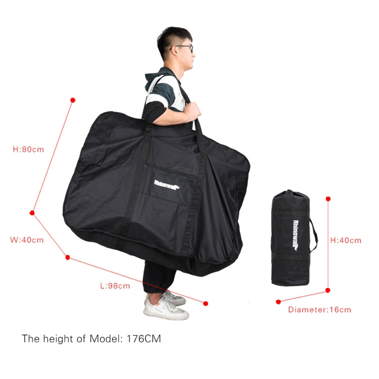Rhinowalk Folding Bicycle Carrying Bag 26-inch Electric Bicycle Carrying Bag, RF260