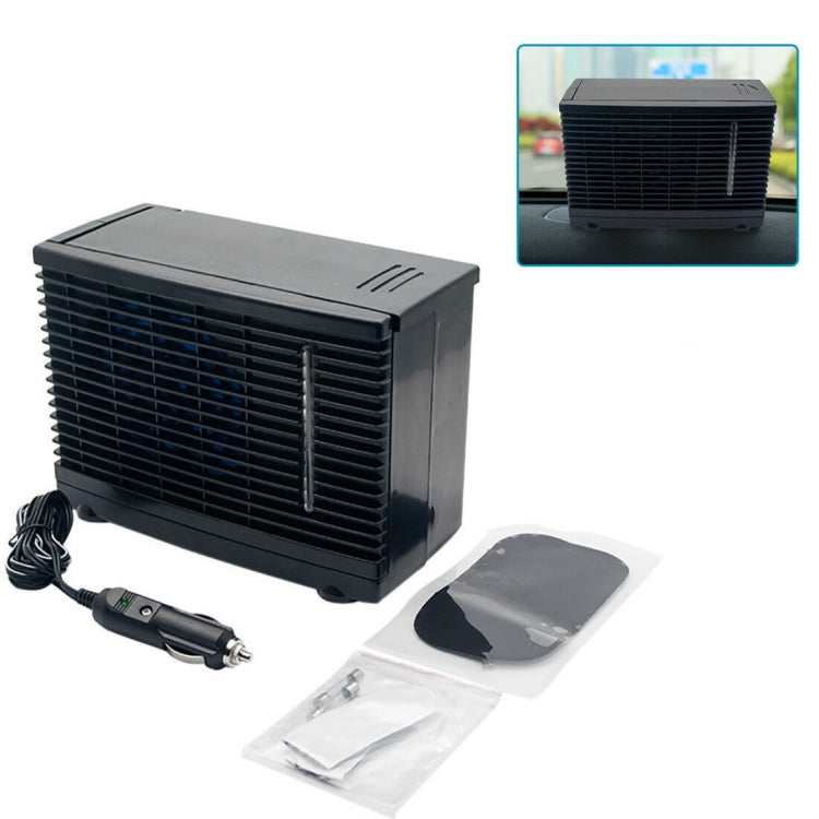 24V Large Truck Model Car Air Conditioner Fan Water Refrigerator Fan Car Water Cooler Fan Car Cooling Fan, 24V