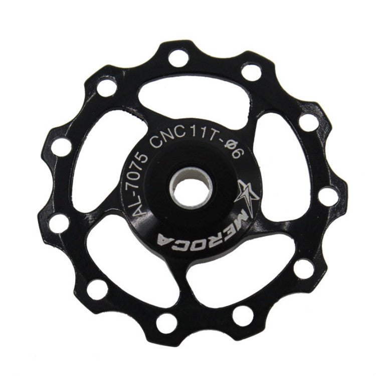 MEROCA Metal Bearings Mountain Bike Road Bike Rear Derailleur Guide Wheel 11T/13T Guide Wheel, 11T Black, 11T Red, 13T Red, 11T Blue, 13T Blue, 11T Purple, 13T Purple, 11T Silver, 13T Silver, 11T Electroplating Colorful, 13T Electroplating Colorful