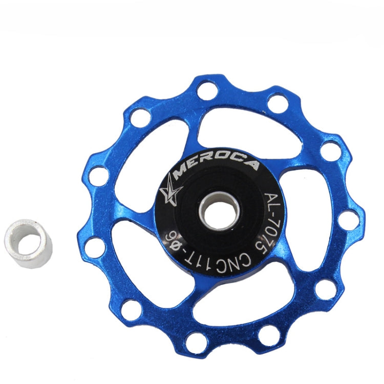 MEROCA Metal Bearings Mountain Bike Road Bike Rear Derailleur Guide Wheel 11T/13T Guide Wheel, 11T Black, 11T Red, 13T Red, 11T Blue, 13T Blue, 11T Purple, 13T Purple, 11T Silver, 13T Silver, 11T Electroplating Colorful, 13T Electroplating Colorful