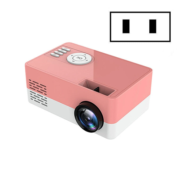 S261/J16 Home Mini HD 1080P Portable LED Projector, Support TF Card / AV / U Disk, US Plug, EU Plug, UK Plug, AU Plug