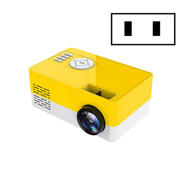 S261/J16 Home Mini HD 1080P Portable LED Projector, Support TF Card / AV / U Disk, US Plug, EU Plug, UK Plug, AU Plug