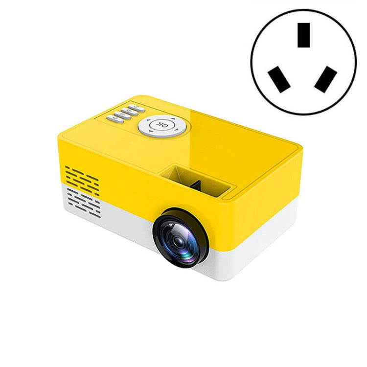 S261/J16 Home Mini HD 1080P Portable LED Projector, Support TF Card / AV / U Disk, US Plug, EU Plug, UK Plug, AU Plug