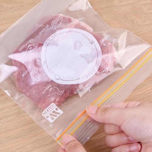 Sealed Bag Fresh Food Packaging Bag Household Thickened Refrigerator Storage Plastic Bag, Small (30 Pieces / Set), Medium (25 Pieces / Set), Large (15 Pieces / Set)