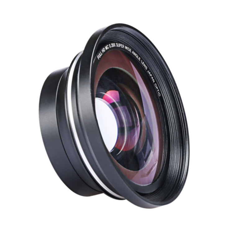 72mm 2 in 1 0.39X Wide Angle Lens + Macro Lens, 72mm