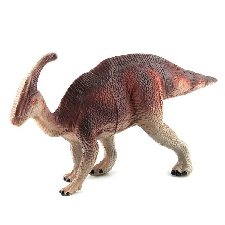 Simulation Animal Dinosaur World Static Toy Models, Green Tyrannosaurus, Brown Tyrannosaurus, Brown Red Parasaurus, Yellow Green Parasaurus, Yellow Spinosaurus, Styracosaurus, Plesiosaurus, Brachiosaurus, 6 PCS Amagarone, 6 PCS Tyrannosaurus           ...