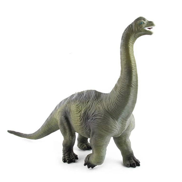 Simulation Animal Dinosaur World Static Toy Models, Green Tyrannosaurus, Brown Tyrannosaurus, Brown Red Parasaurus, Yellow Green Parasaurus, Yellow Spinosaurus, Styracosaurus, Plesiosaurus, Brachiosaurus, 6 PCS Amagarone, 6 PCS Tyrannosaurus           ...