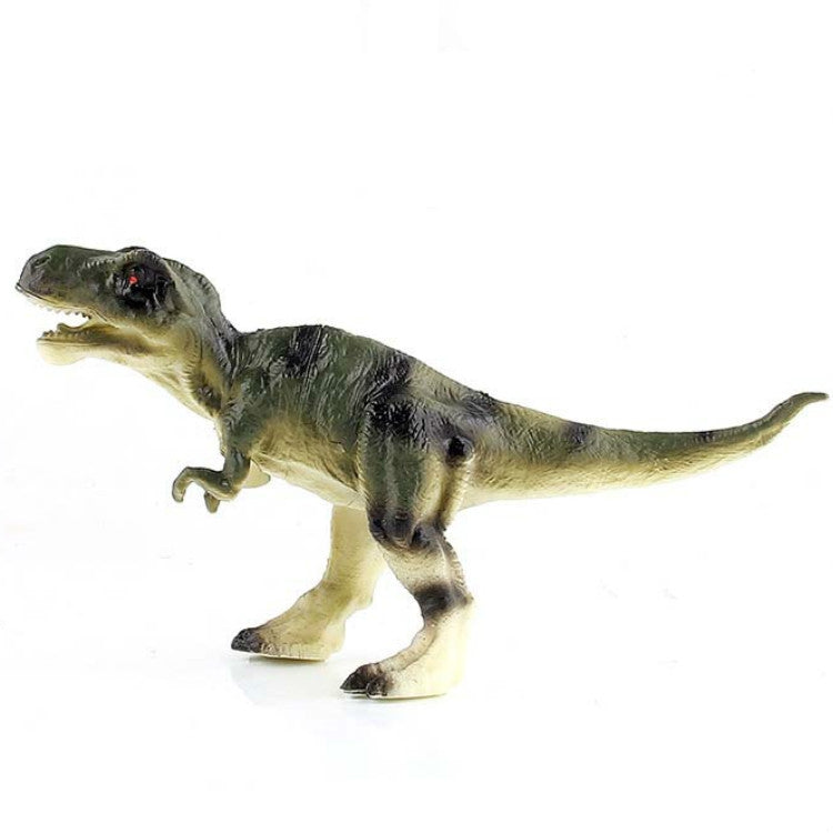 Simulation Animal Dinosaur World Static Toy Models, Green Tyrannosaurus, Brown Tyrannosaurus, Brown Red Parasaurus, Yellow Green Parasaurus, Yellow Spinosaurus, Styracosaurus, Plesiosaurus, Brachiosaurus, 6 PCS Amagarone, 6 PCS Tyrannosaurus           ...