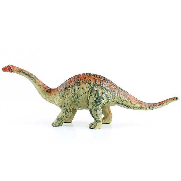 Simulation Animal Dinosaur World Static Toy Models, Green Tyrannosaurus, Brown Tyrannosaurus, Brown Red Parasaurus, Yellow Green Parasaurus, Yellow Spinosaurus, Styracosaurus, Plesiosaurus, Brachiosaurus, 6 PCS Amagarone, 6 PCS Tyrannosaurus           ...