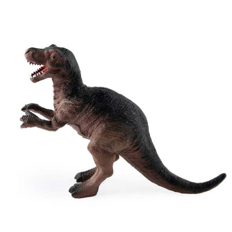 Simulation Animal Dinosaur World Static Toy Models, Green Tyrannosaurus, Brown Tyrannosaurus, Brown Red Parasaurus, Yellow Green Parasaurus, Yellow Spinosaurus, Styracosaurus, Plesiosaurus, Brachiosaurus, 6 PCS Amagarone, 6 PCS Tyrannosaurus           ...
