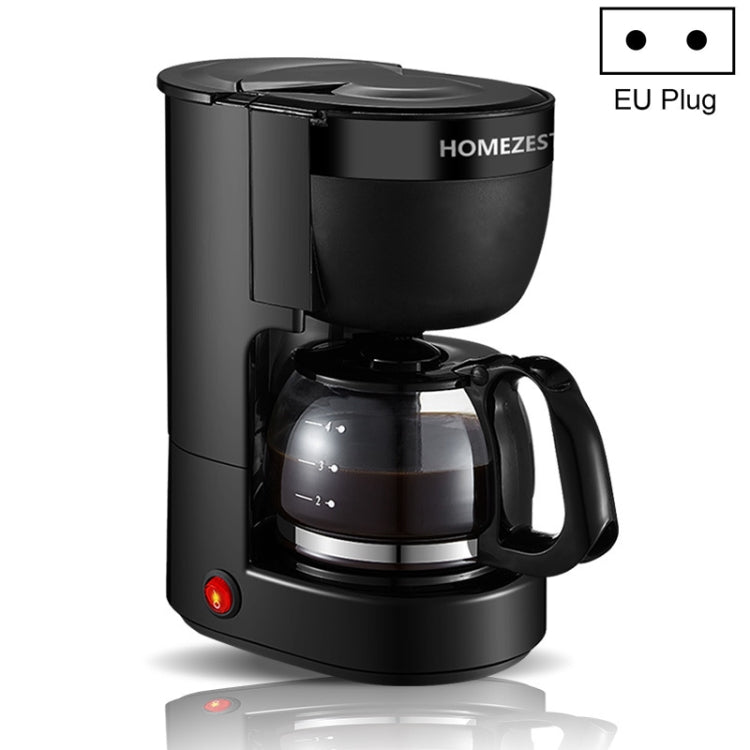 Homezest Household Small Coffee Maker Automatic Mini Drip Coffee Machine, EU Plug
