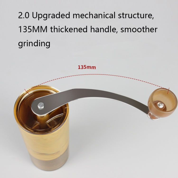 Household Portable Hand-cranked Coffee Machine Detachable Manual Grinder Coffee Grinder, M3 Without Logo