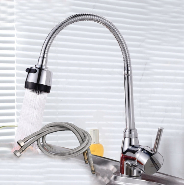 Kitchen Faucet Anti-splash Head Wash Basin Sink Universal Rotatable Faucet Full Copper Joint, Cold Water, Cold Water+50 cm Tube, Cold Water+60 cm Tube, Cold Water+80 cm Tube, Hot & Cold Water, Hot & Cold Water+60 cm Tube, 304 Cold Water                ...