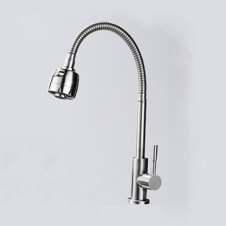 Kitchen Faucet Anti-splash Head Wash Basin Sink Universal Rotatable Faucet Full Copper Joint, Cold Water, Cold Water+50 cm Tube, Cold Water+60 cm Tube, Cold Water+80 cm Tube, Hot & Cold Water, Hot & Cold Water+60 cm Tube, 304 Cold Water                ...