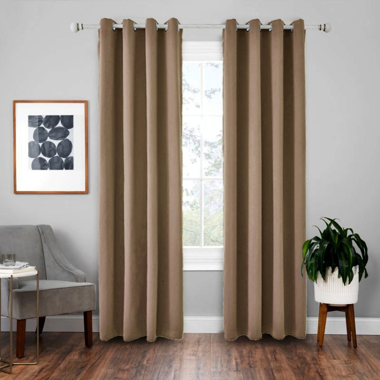High-precision Curtain Shade Cloth Insulation Solid Curtain, 42x84 Inch（107x213CM）
