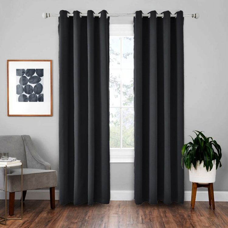 High-precision Curtain Shade Cloth Insulation Solid Curtain, 52x63 Inch（132x160CM）