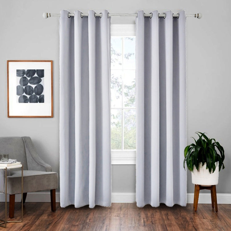 High-precision Curtain Shade Cloth Insulation Solid Curtain, 52x84（132x213）, 52x95 Inch（132x240CM）