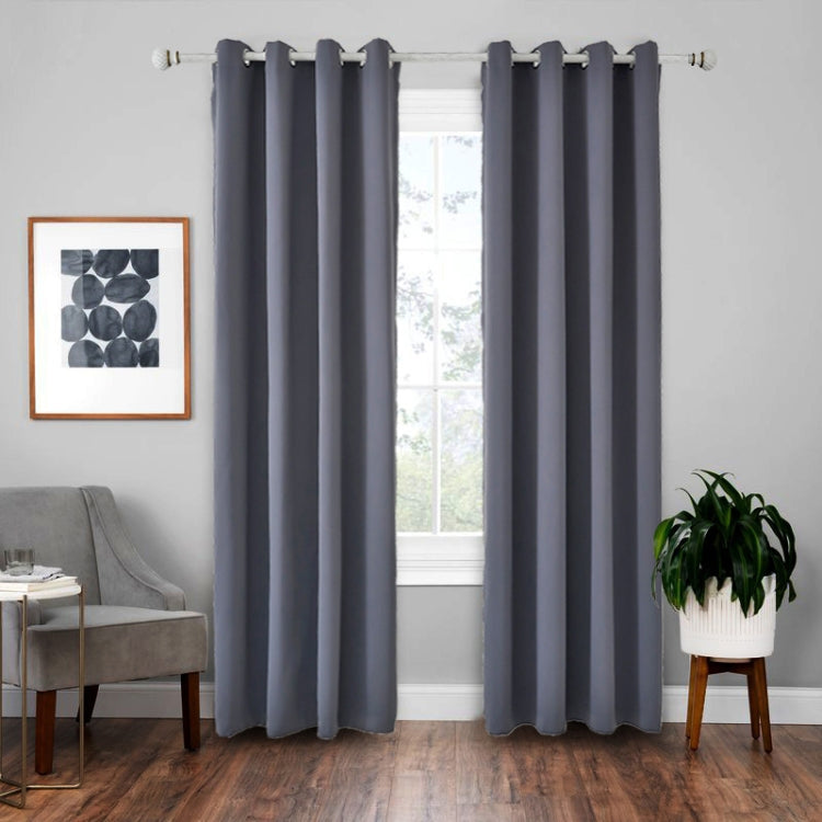 High-precision Curtain Shade Cloth Insulation Solid Curtain, 52x84（132x213）, 52x95 Inch（132x240CM）