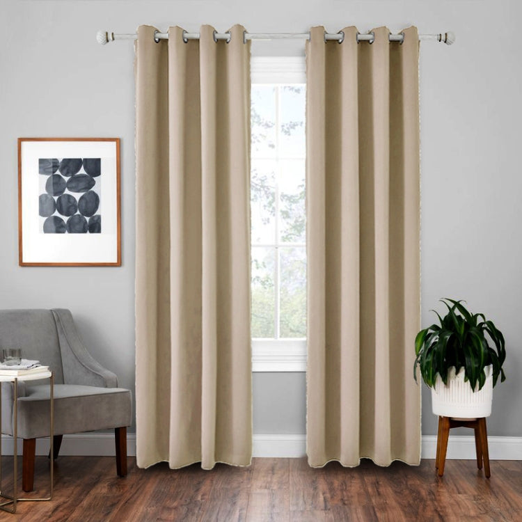 High-precision Curtain Shade Cloth Insulation Solid Curtain, 52x84（132x213）, 52x95 Inch（132x240CM）