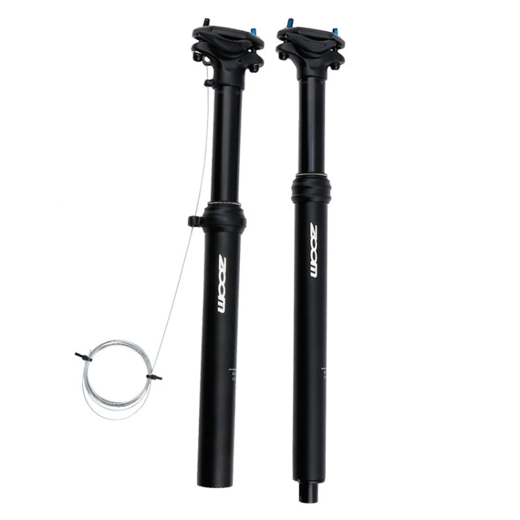 ZOOM Bicycle Wire-Controlled Hydraulic Lift Seat Tube Mountain Bike Seatpost, 30.9mm 400mm Internal Routing, 31.6mm 400mm Internal Routing