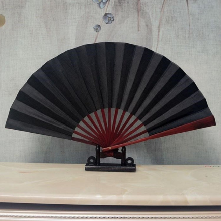 Pure Color Blank Silk Cloth Folding Fan Chinese Style Calligraphy Painting Fan, 8 inch, 10 inch