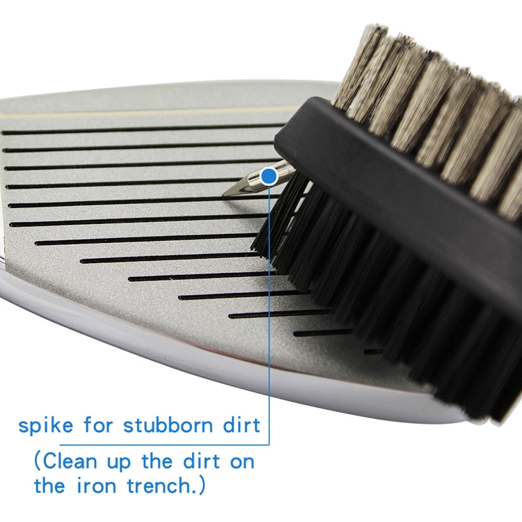 Golf Club Brush Ball Slot Cleaning Brush Cleaning Set, ZY-0021  Brush Blue, ZY-0021 Brush Black