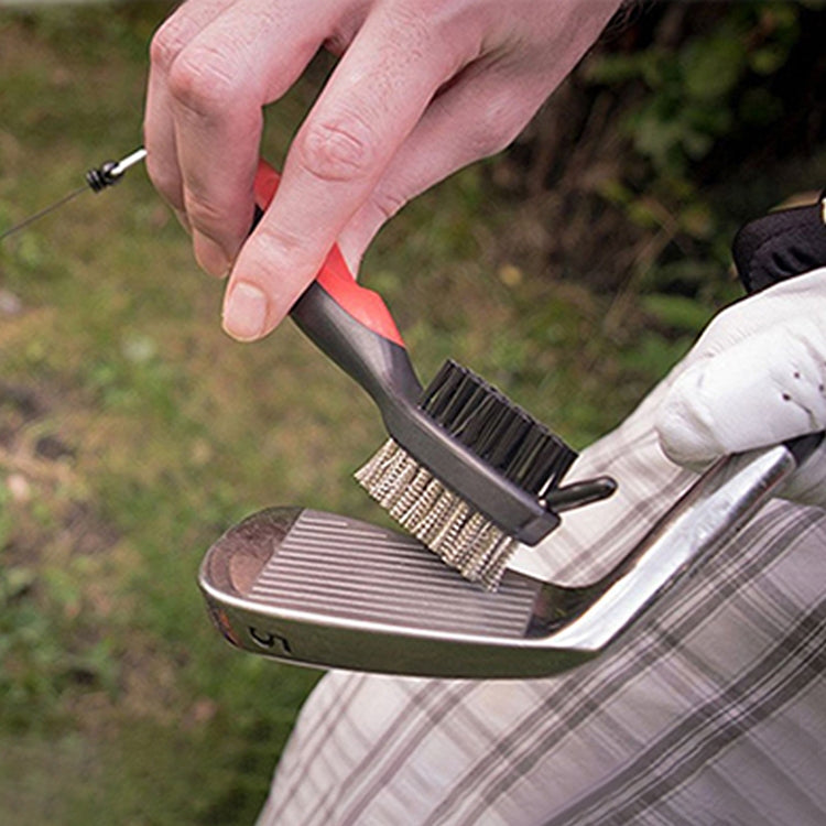 Golf Club Brush Ball Slot Cleaning Brush Cleaning Set, ZY-0021  Brush Blue, ZY-0021 Brush Black