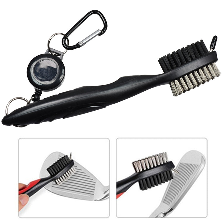 Golf Club Brush Ball Slot Cleaning Brush Cleaning Set, ZY-0021  Brush Blue, ZY-0021 Brush Black