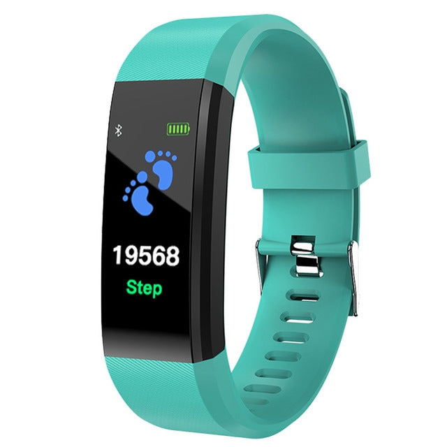 ID115 Plus Smart Bracelet Fitness Heart Rate Monitor Blood Pressure Pedometer Health Running Sports SmartWatch for IOS Android, ID115 Plus Black, ID115 Plus Purple, ID115 Plus Blue, ID115 Plus Red, ID115 Plus Dark Blue