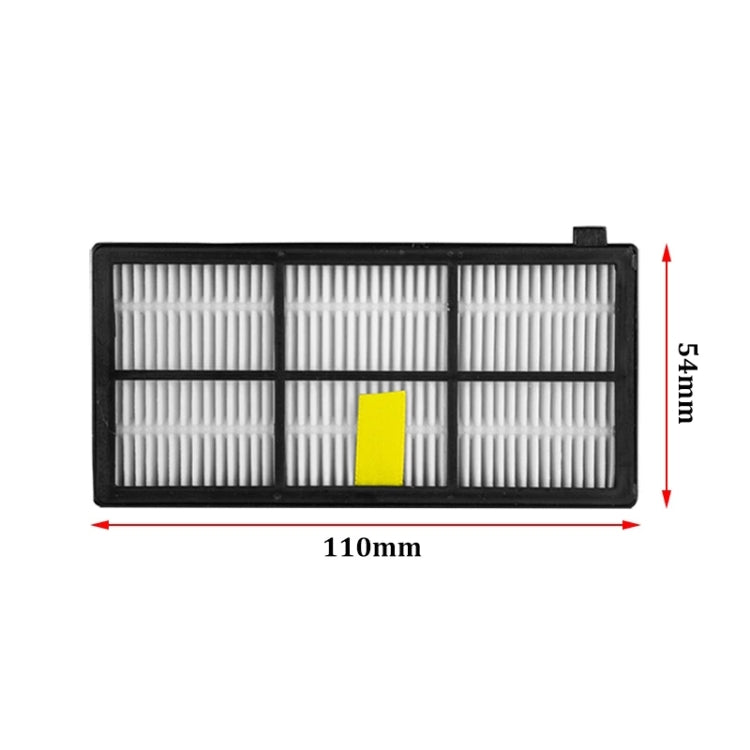 Sweeping Robot Parts Debris Extractor & Hepa Filter Side Brush For iRobot Roomba 800 900 Series 870 880 980, Sweeping Robot Hepa Filter