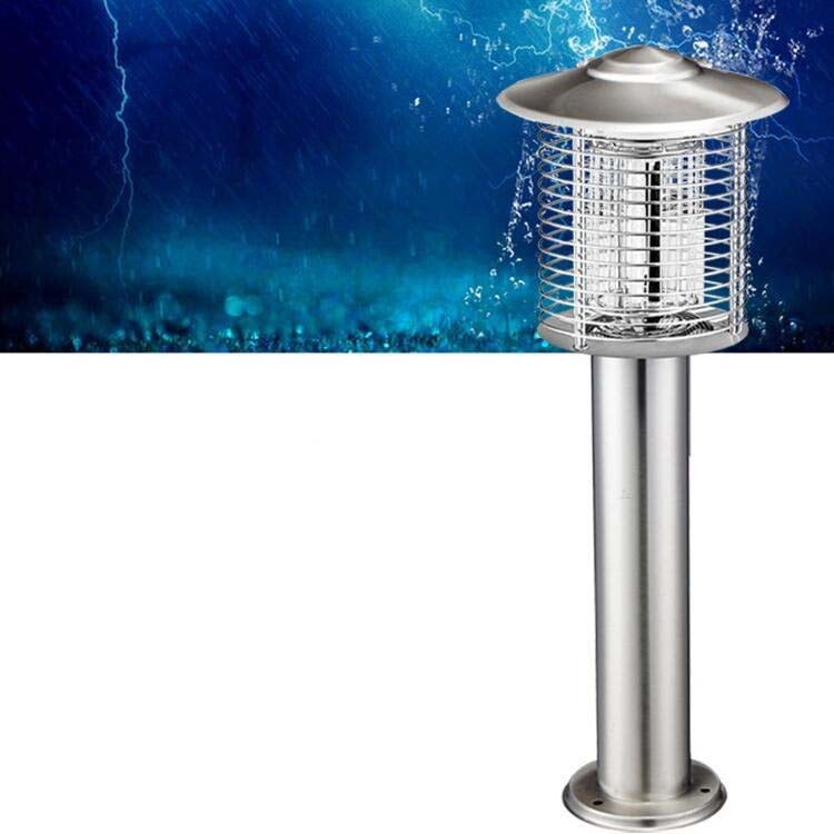 Outdoor Courtyard Garden Waterproof Outdoor Mosquito Repellent Lamp, 388Q Silver