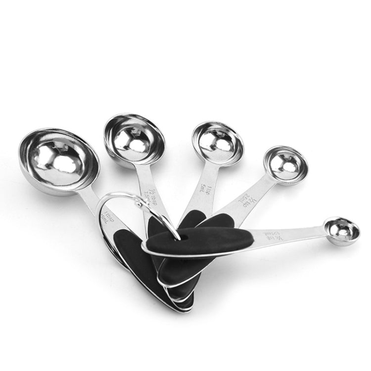 Stainless Steel Measuring Spoon Set Coffee Spoon Baking Kitchen Gadget, Measuring Cup 5 in 1, Measuring Spoon 5 in 1, 5 in 1 Measuring Cup(Color), 5 in 1 Measuring Spoon(Color)