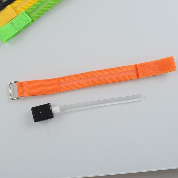 Nylon Night Sports LED Light Armband Light Bracelet, Battery Version Blue, USB Charging Version Blue, Battery Version Green, Battery Version Colorful, USB Charging Version Orange
